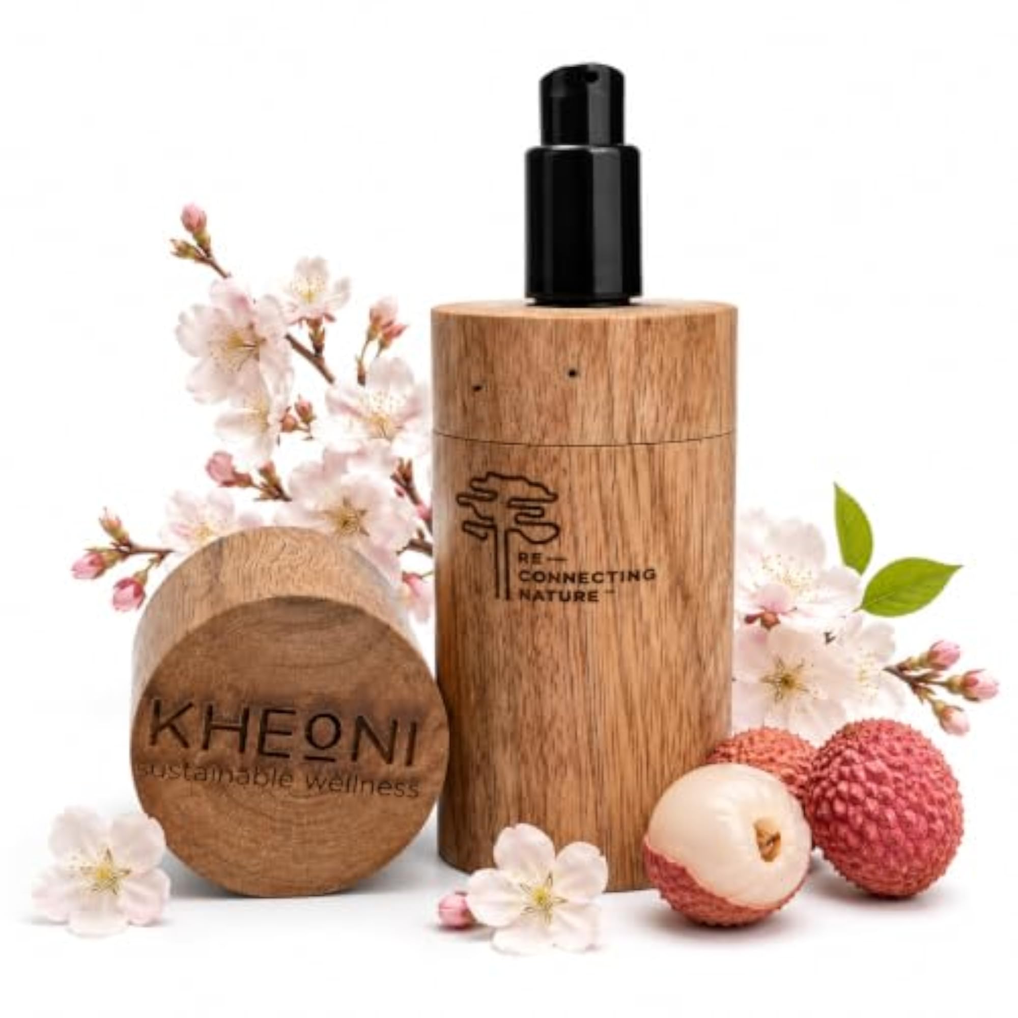 100% Natural Lychee Blossom Body Lotion, 200 ml